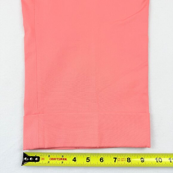 Lane Bryant Women's The Lena Stretch Curvy Coral Cropped Pants Plus Size 22 NWOT - Picture 10 of 10